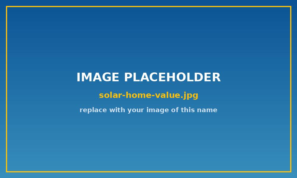 Solar panels can add appeal and value to a UK home