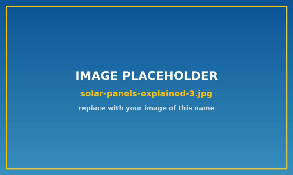 Solar Panels Explained — Solar Panel Advice