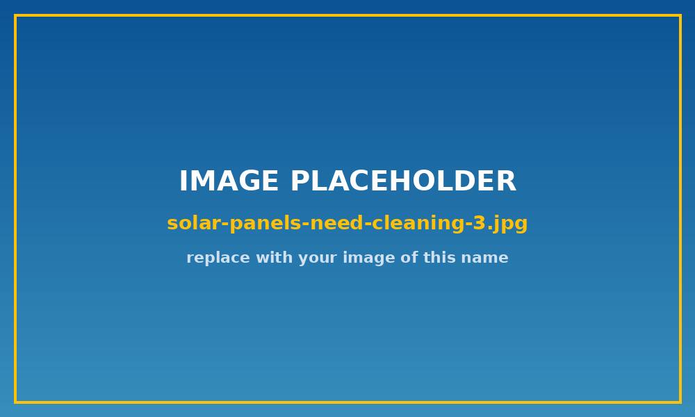 Do Solar Panels Need Cleaning? — Solar Panel Advice